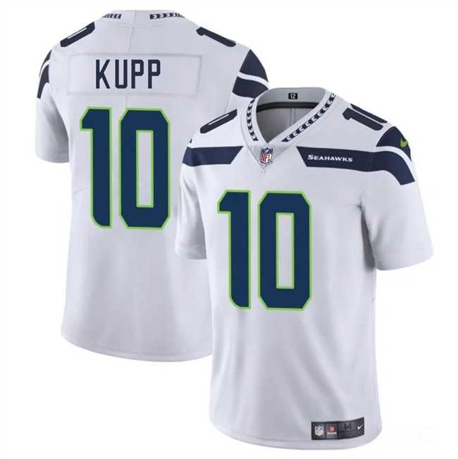 Men & Women & Youth Seattle Seahawks #10 Cooper Kupp White 2025 Vapor Limited Stitched Jersey